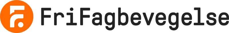 Gå til forside. Logo, FriFagbevegelse